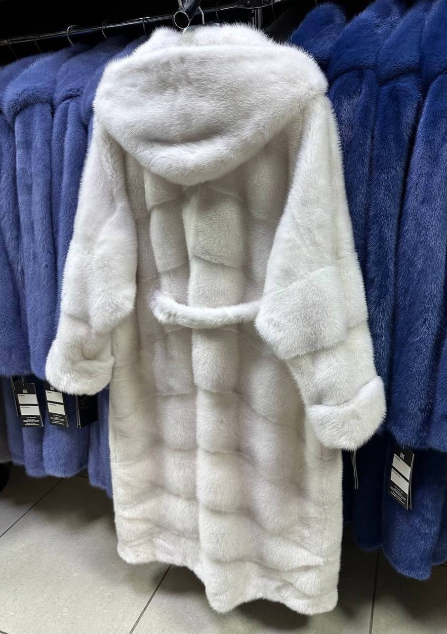 шуба норковая белая,норковая шуба,шуба норка,шуба белая,норковая шуба с капюшоном