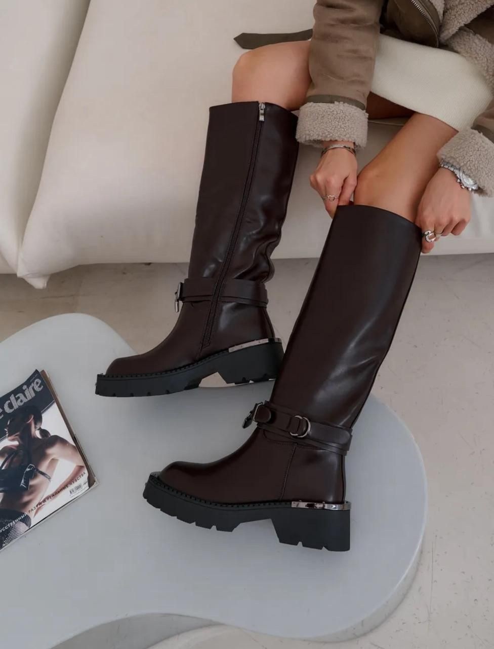 женские сапоги,стильные сапоги,высокие сапоги,сапоги демисезонные женские,сапоги модные