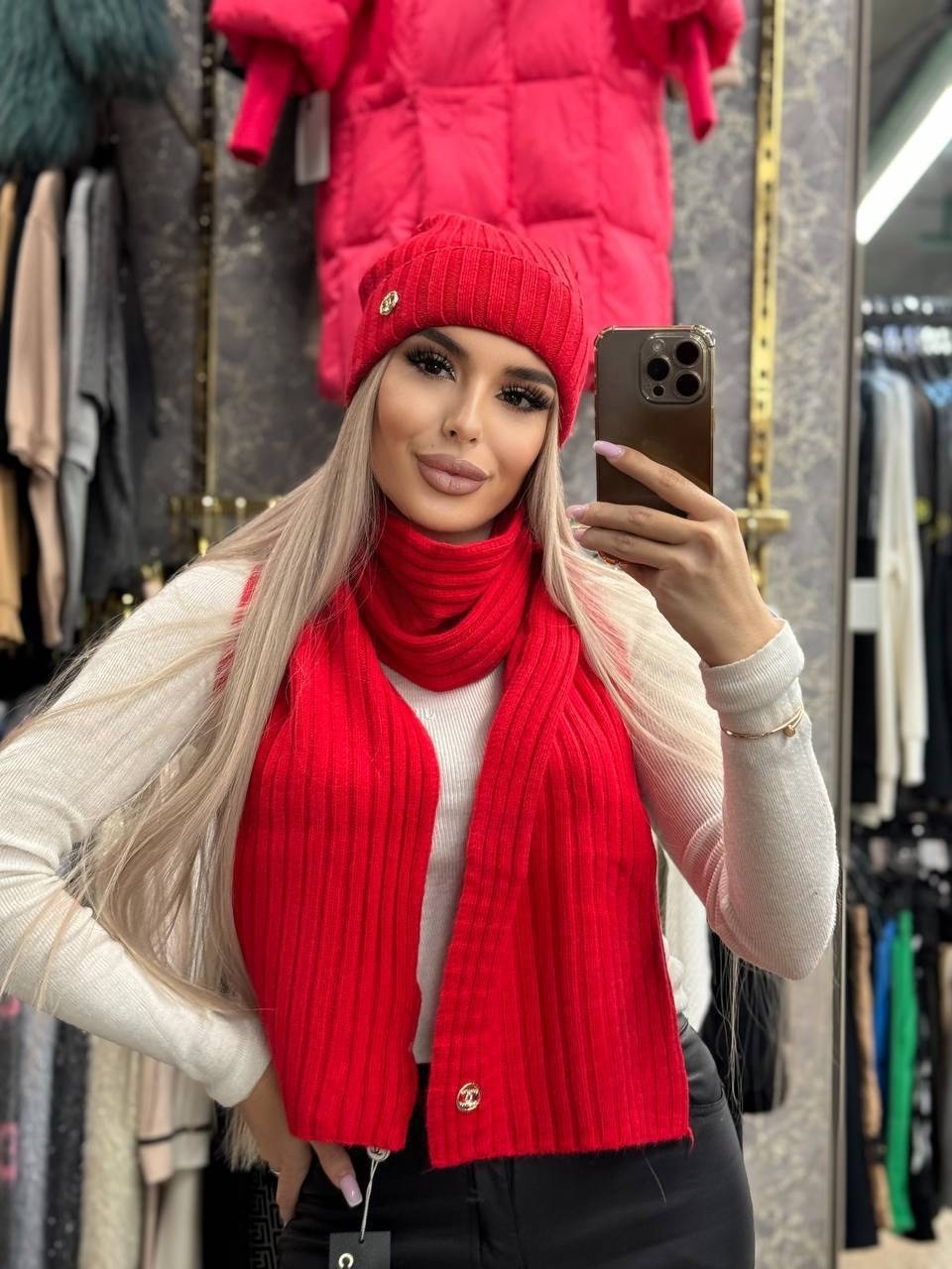 комплект шапки,шапка женская,женская вязаная шапка,вязаные комплекты,комплект шапка снуд женский