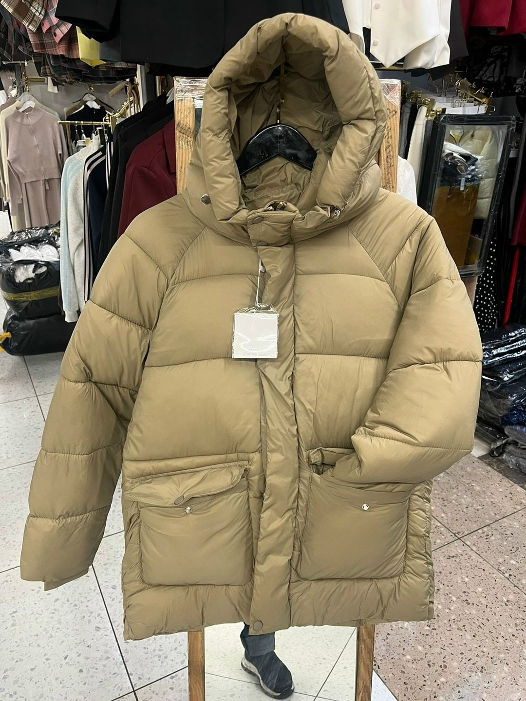 пуховик повседневный,пуховик,куртка пуховик,женский пуховик,зимние куртки