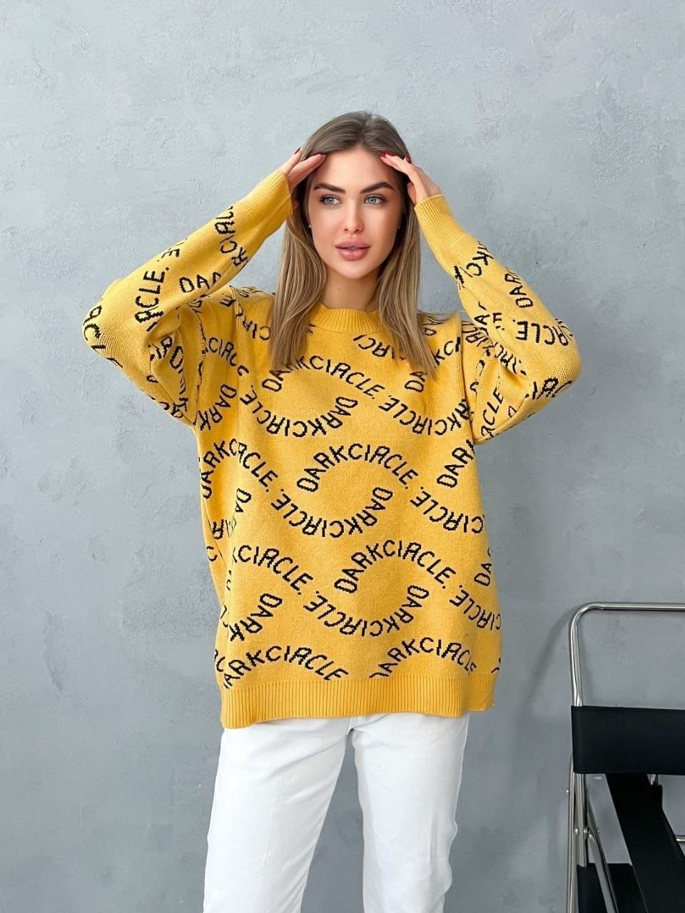 свитер оверсайз вязаный,свитера женские,свитер тренд 2025,свитер в стиле оверсайз,кофта женский