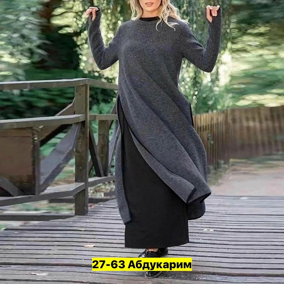 трикотажное платье свободное,платье женское вязаное длинное,трикотажное платье длинное,платье женское теплое длинное,длинное платье повседневное