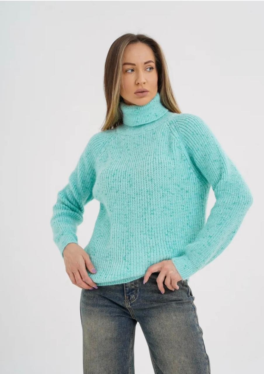 женский свитер,джемпер бирюзовый,свитер джемпер,кофта женская,бирюзовый свитер