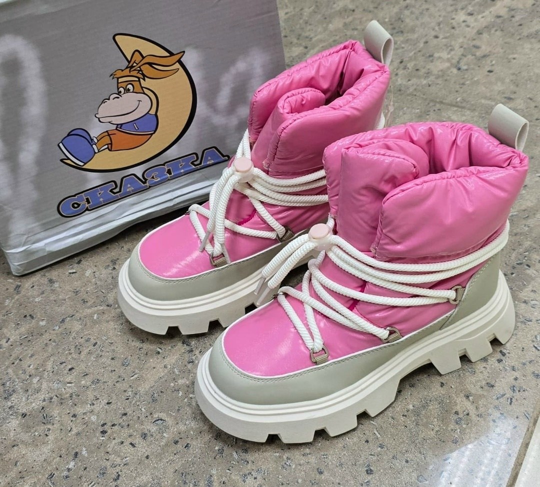 ,дутики сказка,детские зимние сапоги,сапожки,детские дутики