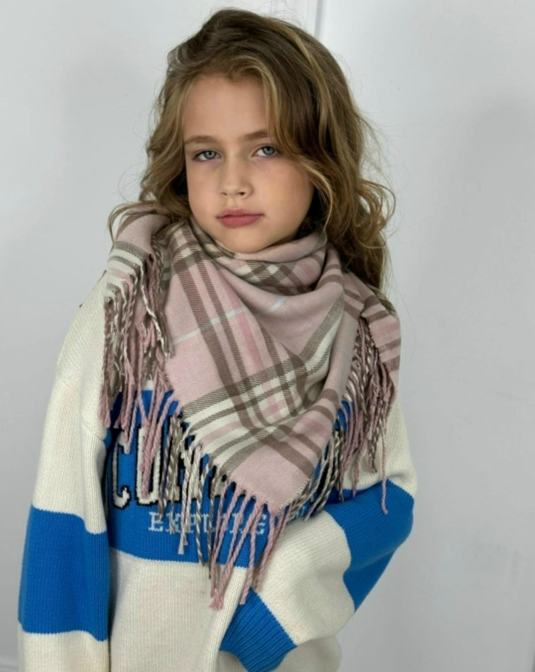 платок детский,платок кашемировый,шарф платок,шарф детский,шарф в клетку