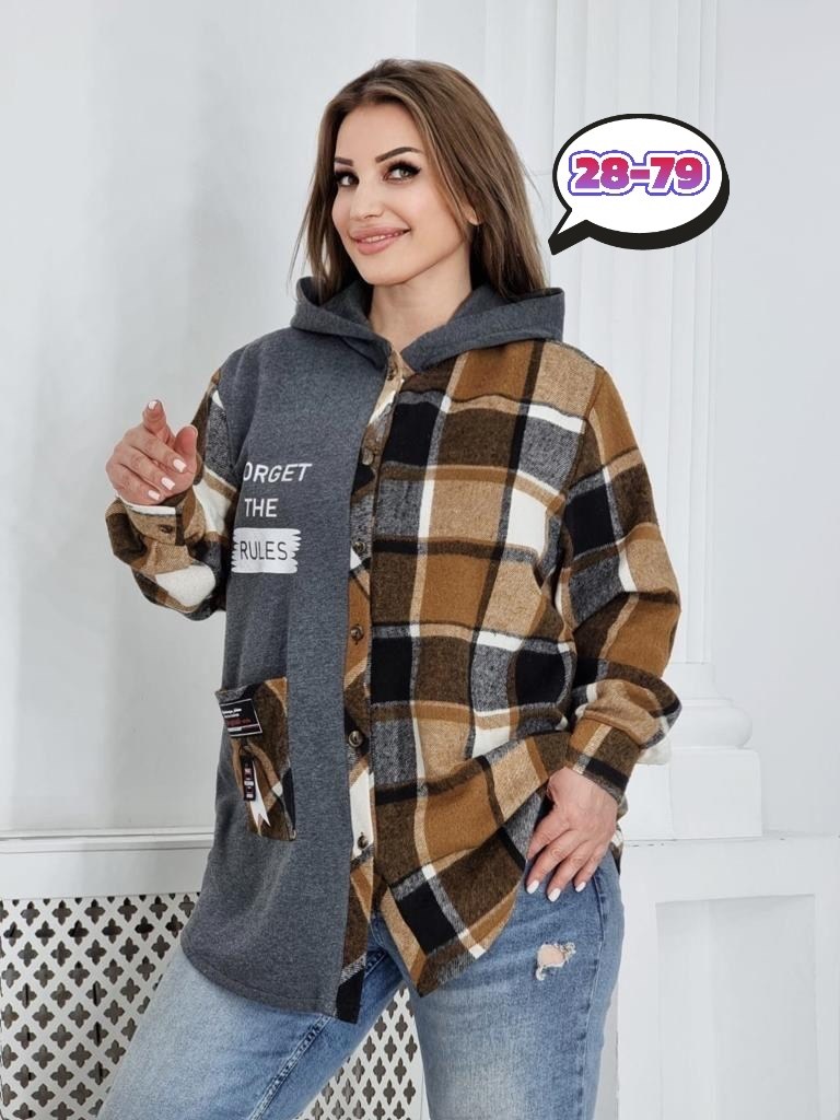 рубашка с капюшоном,теплая кофта,кофта женская,рубашка оверсайз теплая в клетку,толстовка женская