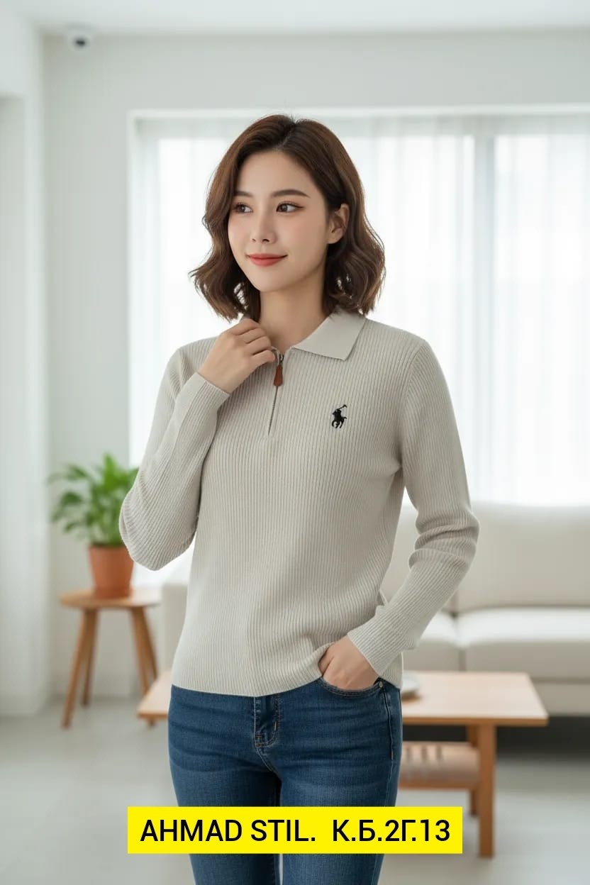 свитер с воротником,женский свитер,кашемировый свитер с воротником,вязаный свитер с воротником,свитер с воротником поло