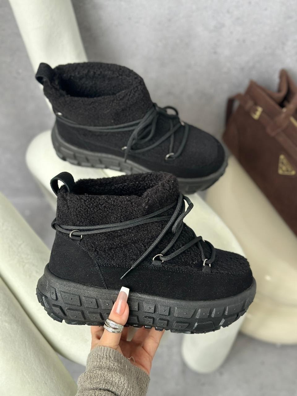 ,угги женские,женская зимняя ,зимние угги на платформе,зимние угги