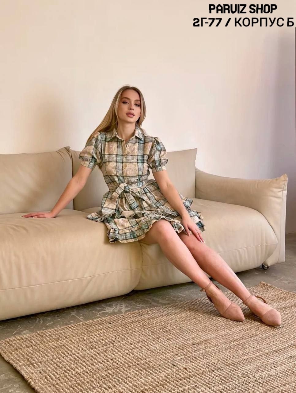 платье в клетку,женское платье с воротником,платье женская,женское платье в клетку,платье в клетку летнее