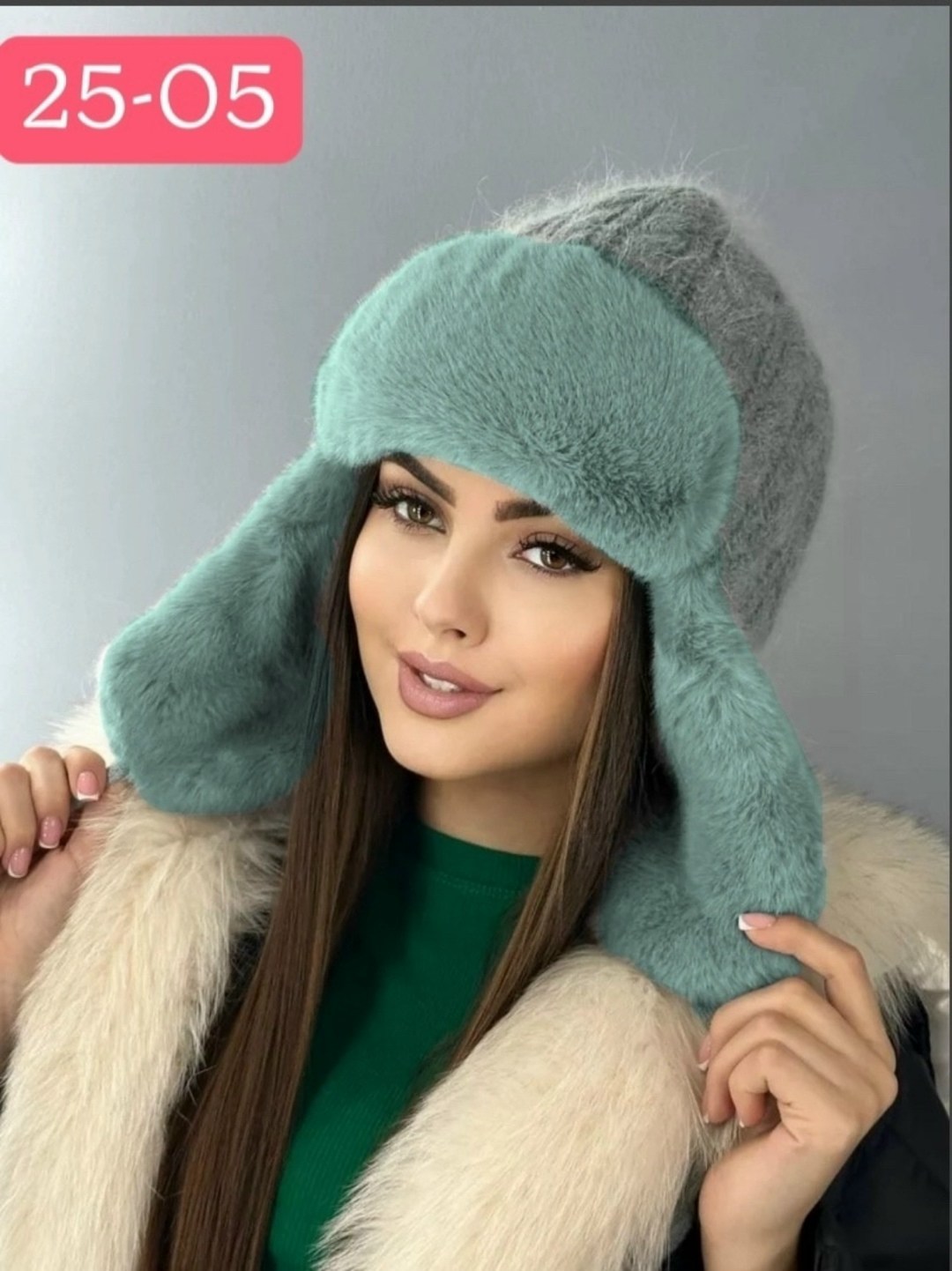 женская зимняя пушистая шапка ушанка из ангоры,шапка ушанка женская,шапка ушанка женская 2025,шапка ушанка зимняя вязаная меховая из ангоры,женская зимняя шапка ушанка