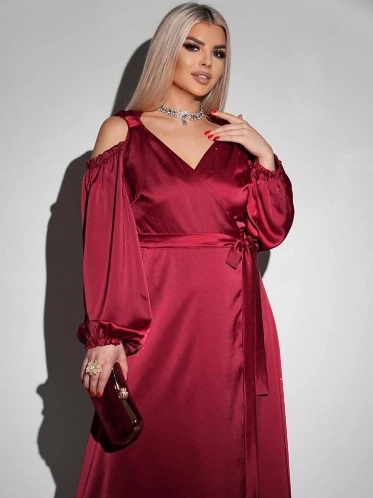 платье женские вечерние,атласное платье,платье нарядное,шелковое платье,платье большие размеры