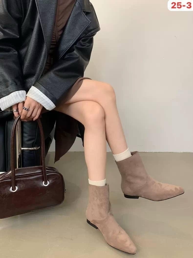 замшевые ботинки,замшевые полусапожки,короткие сапоги,женские ботильоны с острым носком,полусапожки женские замшевые