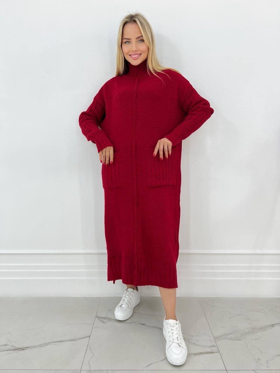 теплое вязаное платье,платье теплое женское,вязаное платье,трикотажное платье ове,кардиган вязаное