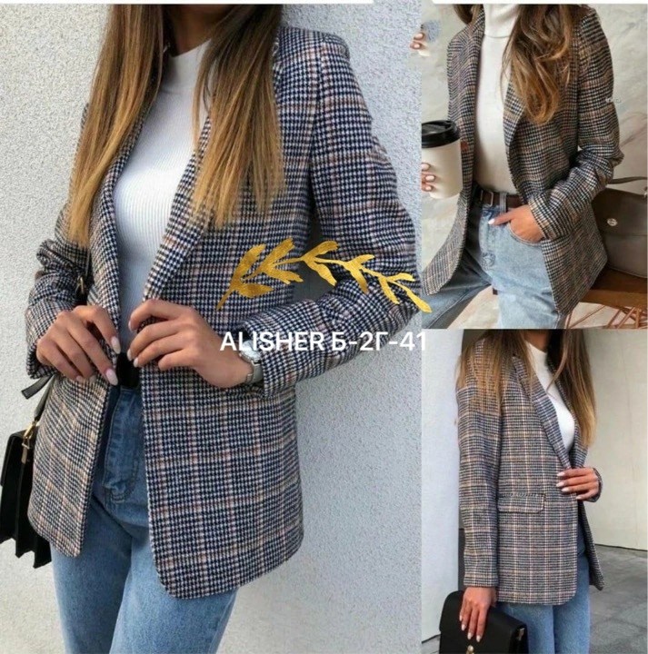 пиджак женский,пиджак в клетку,пиджак и жакет,пиджаки женские стильные,женский клетчатый пиджак
