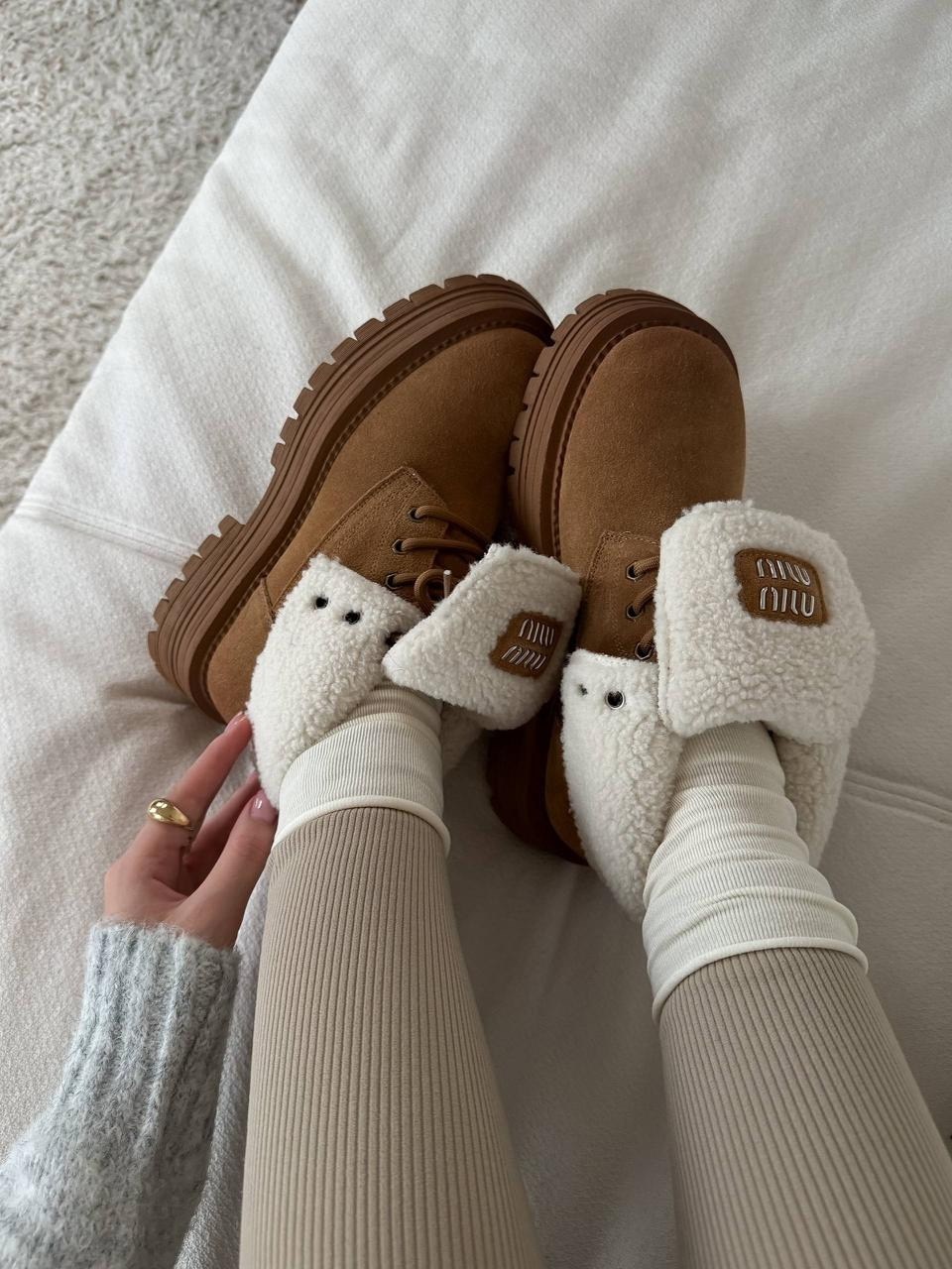 ,женские ботинки,зимняя женская ,ботинки miu miu,ботинка женские зимние