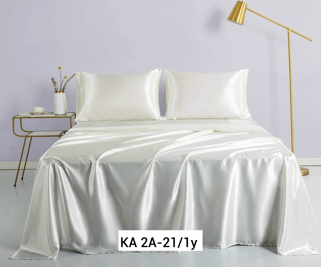 шелковая простынь,комплект постельного белья,комплект постельного белья двуспальное,шелковое постельное белье,белое шелковое постельное белье