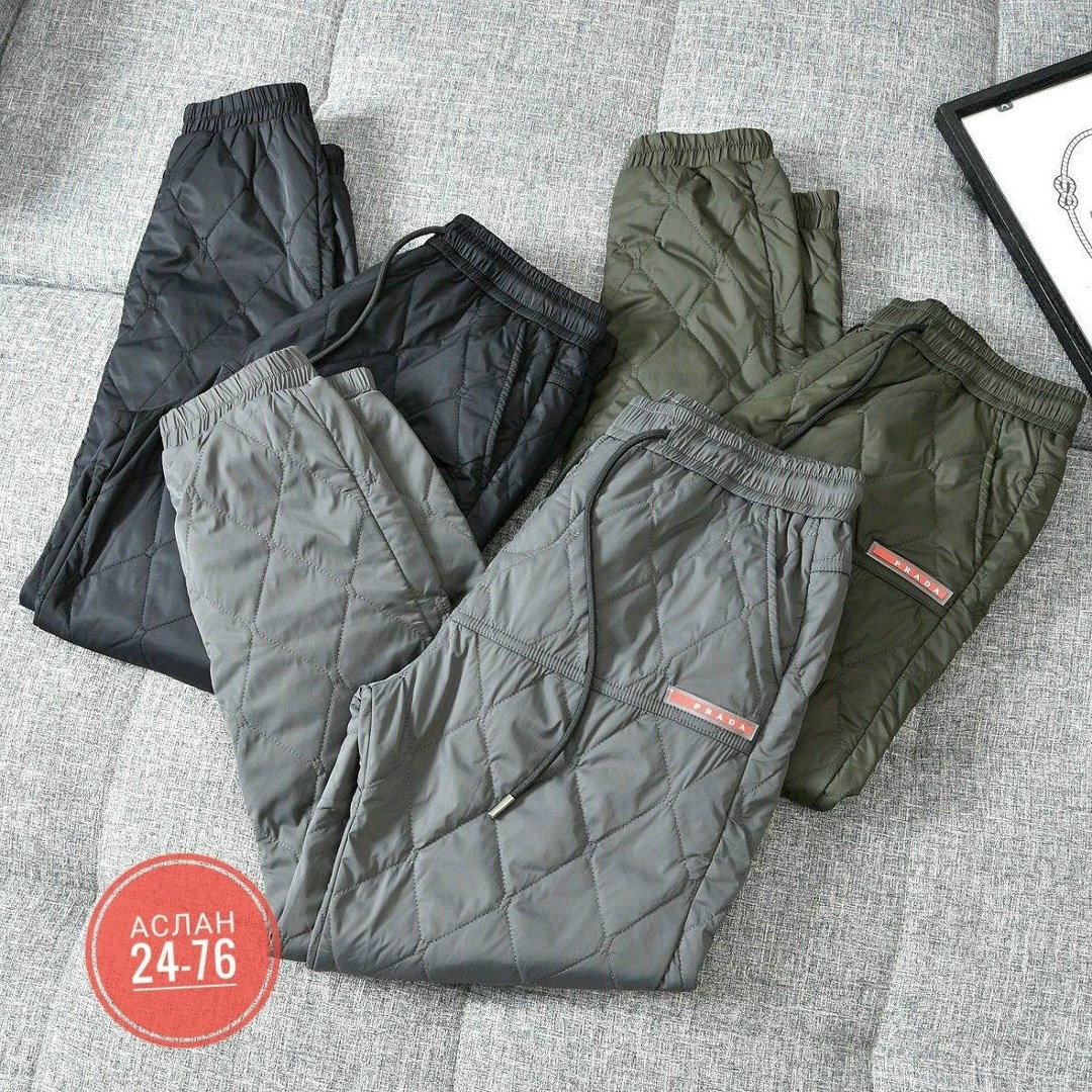 стеганые брюки,стеганые штаны,теплые брюки,зеленые стеганые штаны,теплые штаны