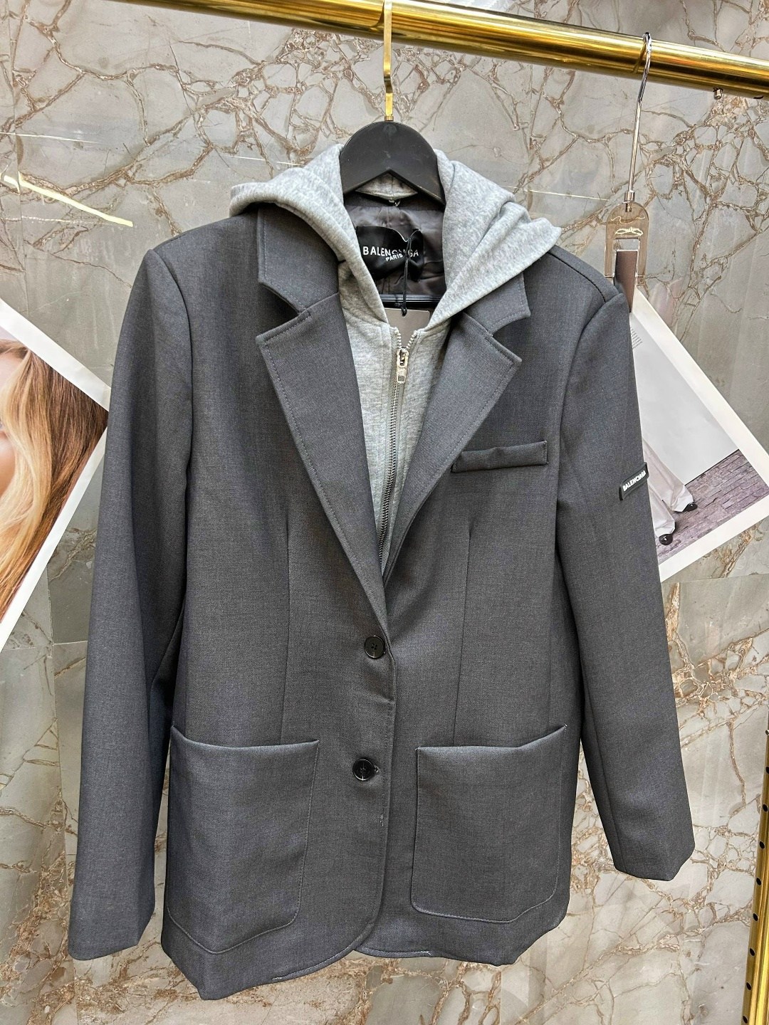 пиджак с капюшоном,пиджак,повседневный пиджак,костюм пиджак,пиджак для женщин