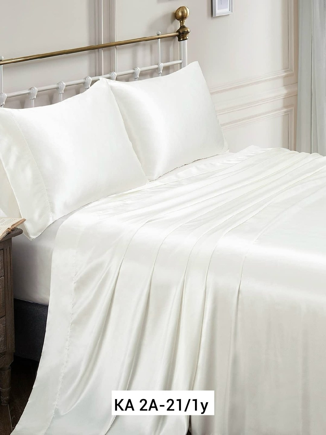 шелковая простынь,комплект постельного белья,комплект постельного белья двуспальное,шелковое постельное белье,белое шелковое постельное белье