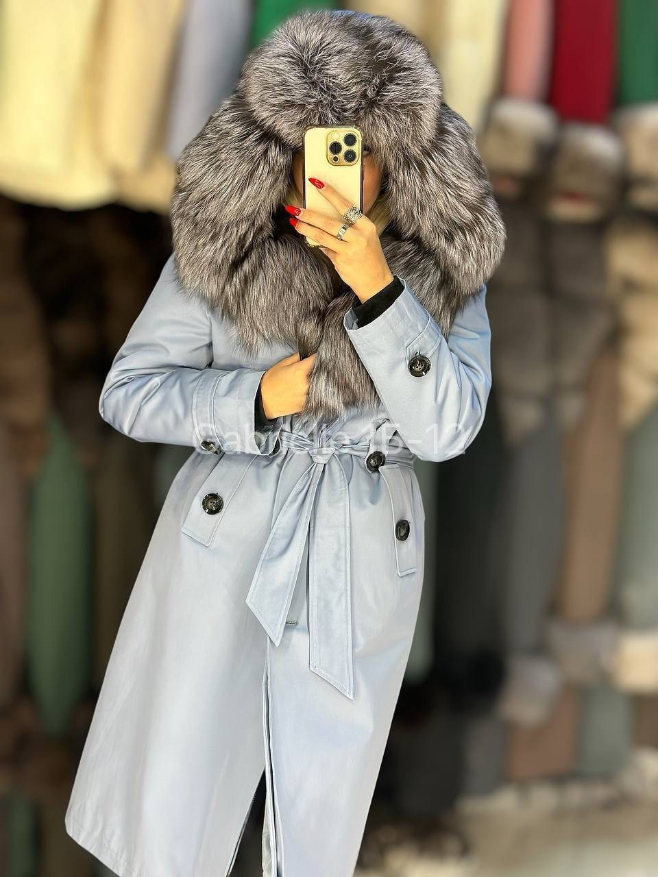 парка тренч с натуральным мехом,парка с мехом,парка с натуральным мехом,женская парка с мехом,парка женская с натуральным мехом