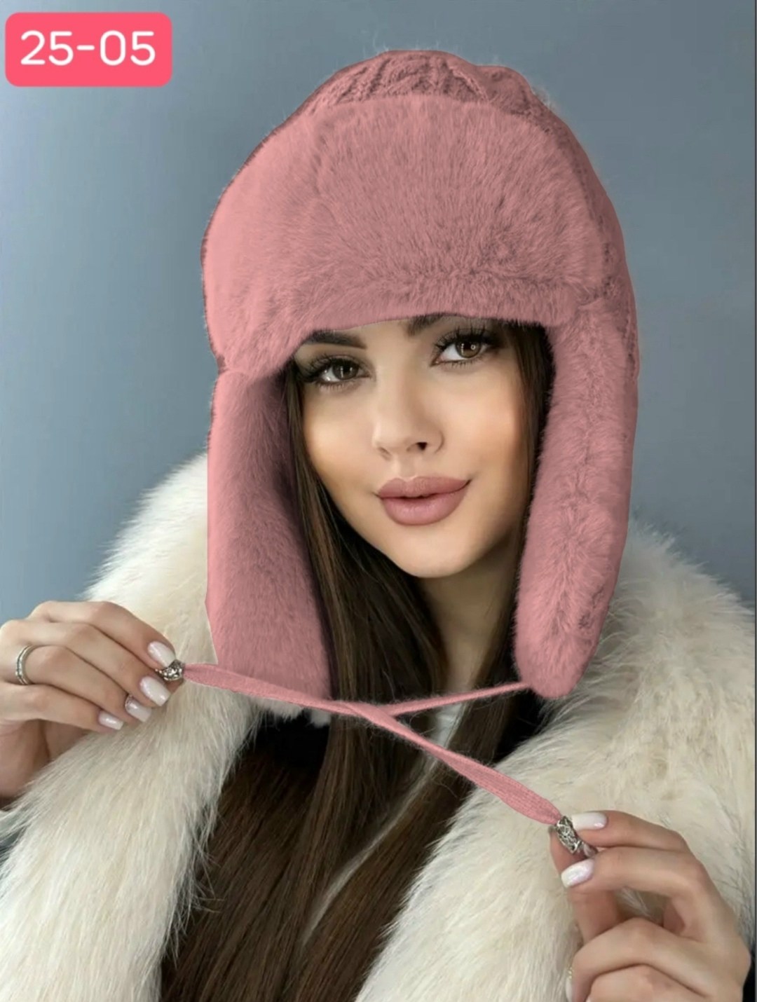 женская зимняя пушистая шапка ушанка из ангоры,шапка ушанка женская,шапка ушанка женская 2025,шапка ушанка зимняя вязаная меховая из ангоры,женская зимняя шапка ушанка