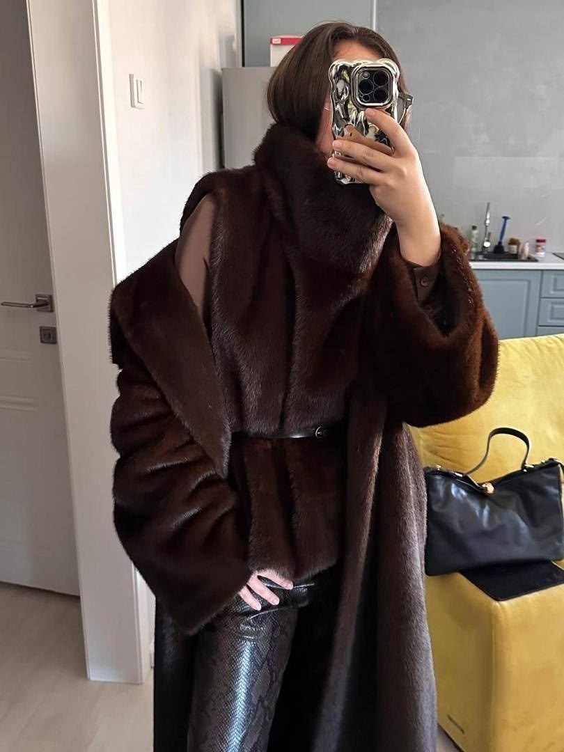 зимняя мода,коричневое пальто,мода стиль,стильное пальто
