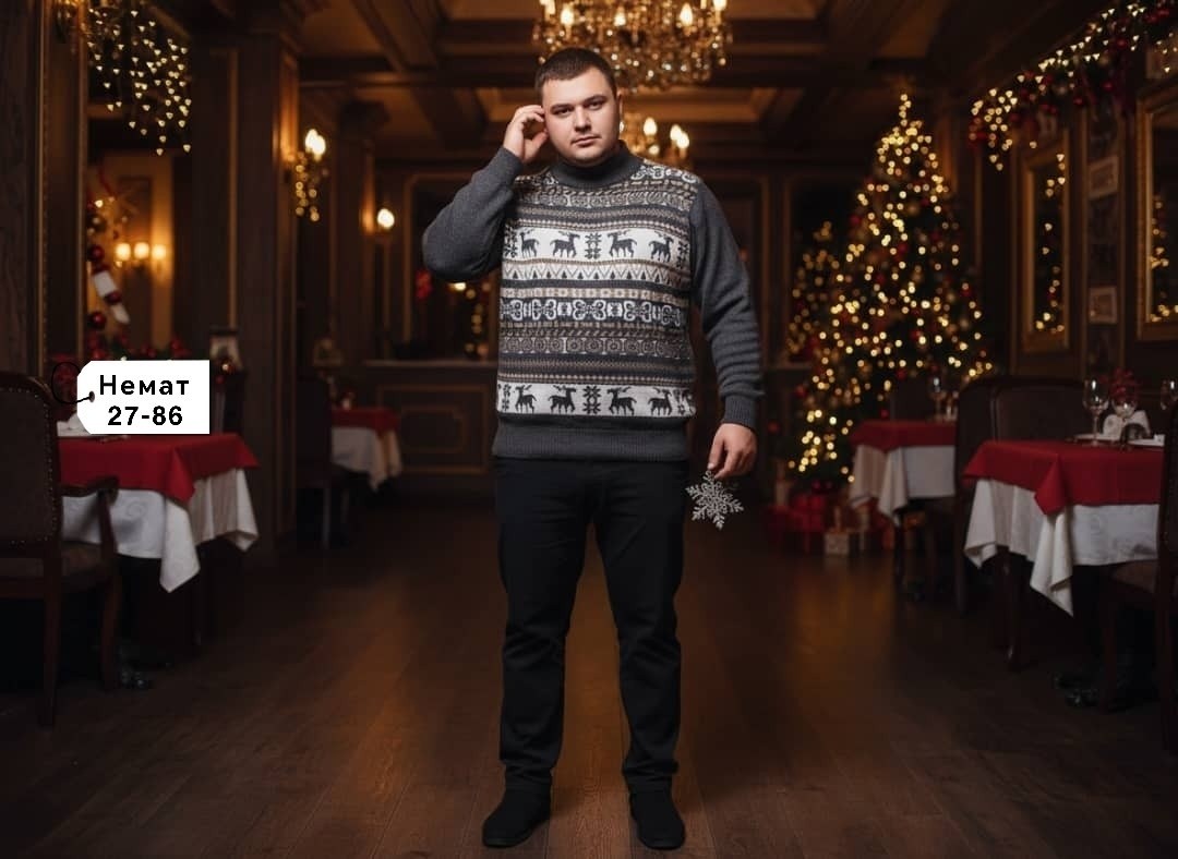 мужской свитер,свитера с оленями,свитер со снежинками,мужской джемпер свитер,новогодние свитера