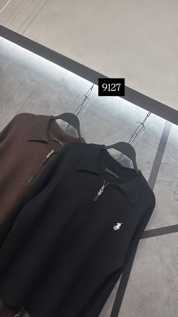 модные свитера,кофта поло,свитер поло,женская кофта,свитер с воротником