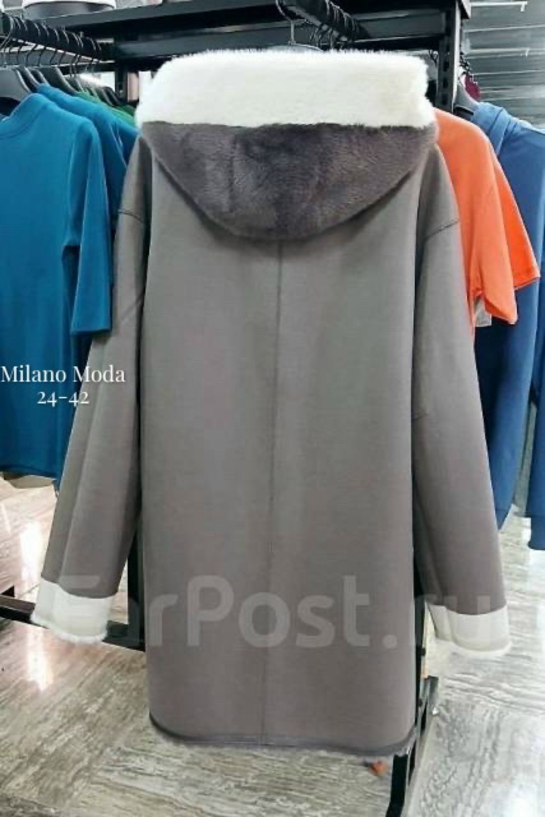 дубленка женская,дубленка женская с капюшоном,комбинированное пальто,дубленка больших размеров,пальто дубленка