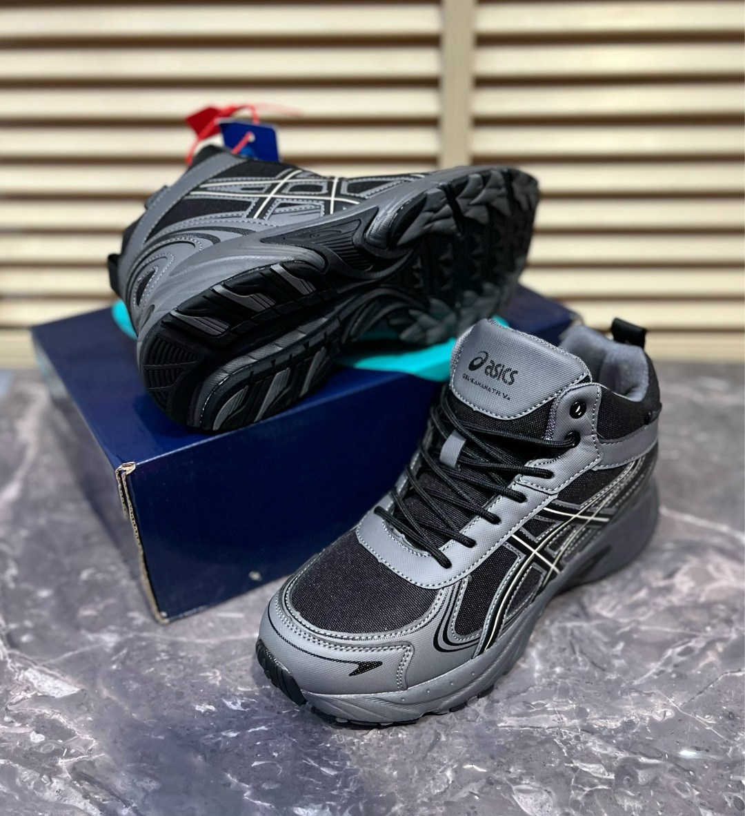 зимние кроссовки asics,кроссовки asics gel kahana 8,кроссовки мужские зимние,зимние кроссовки,кроссовки