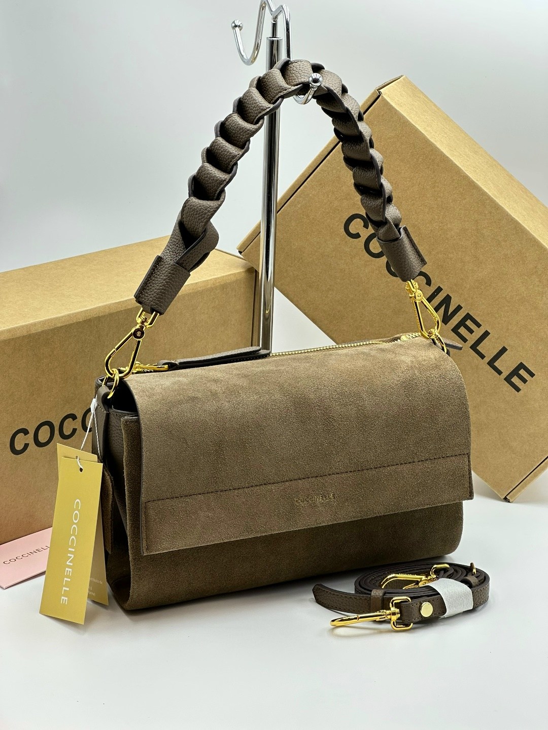 замшевая сумка,сумка,сумка женская,coccinelle сумка,брендовые сумочки