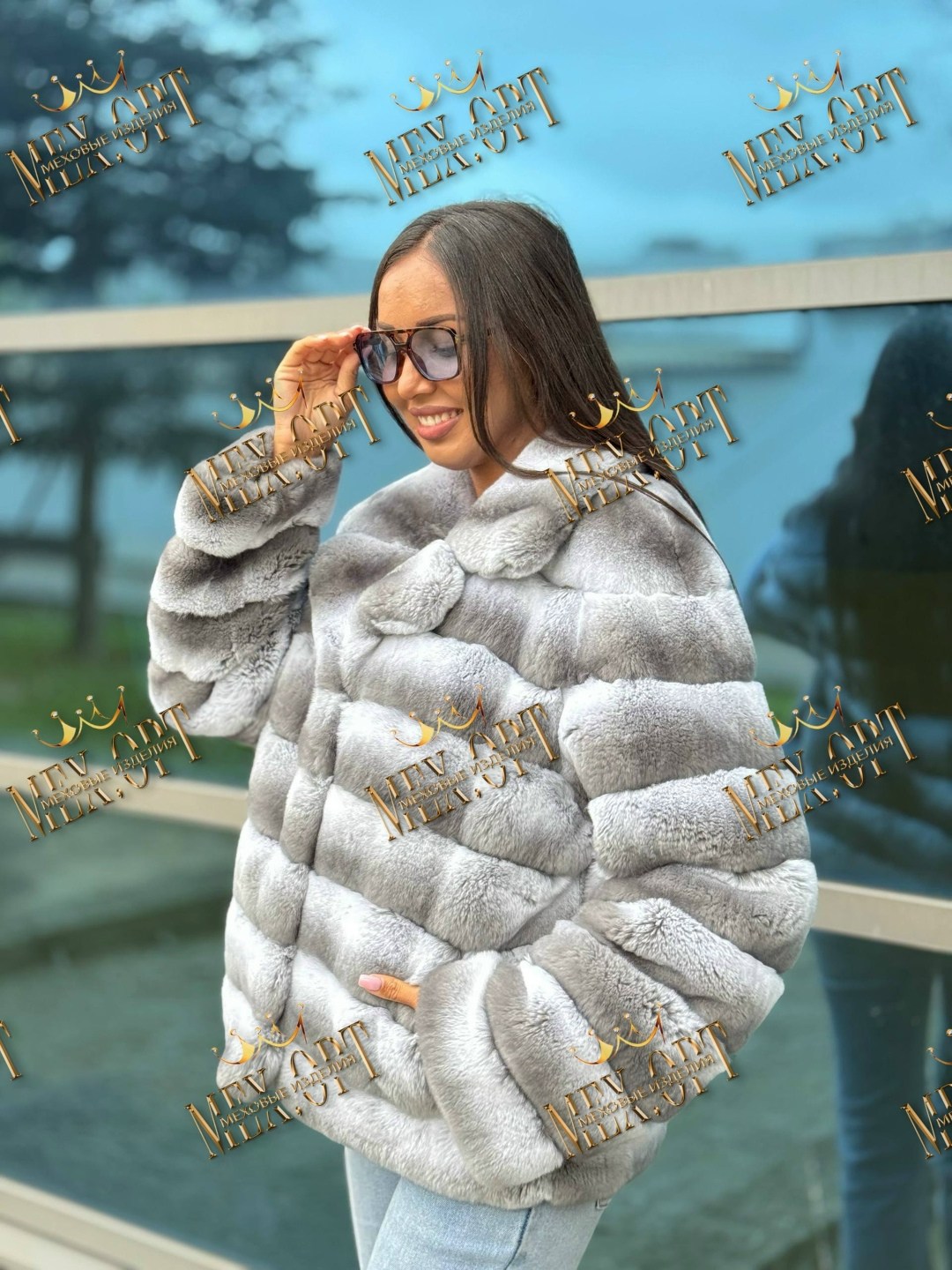 женская шуба из натурального меха шиншилла,шуба шиншилла,искусственная шуба под шиншиллу,женская шуба из натурального меха кролика рекс,модная шуба