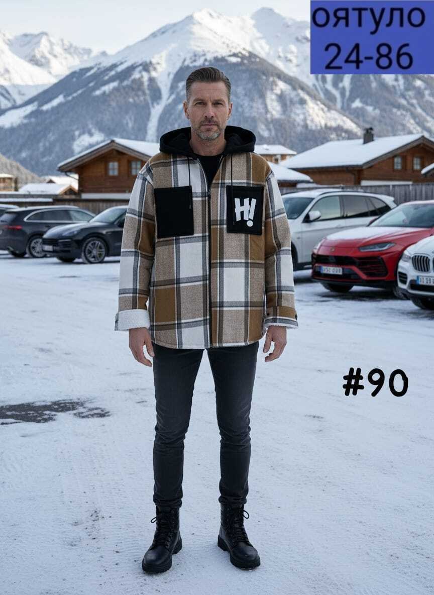 куртка рубашка,мужская рубашка в клетку,рубашка теплая в клетку с капюшоном,стильная рубашка мужская,куртка рубашка мужская