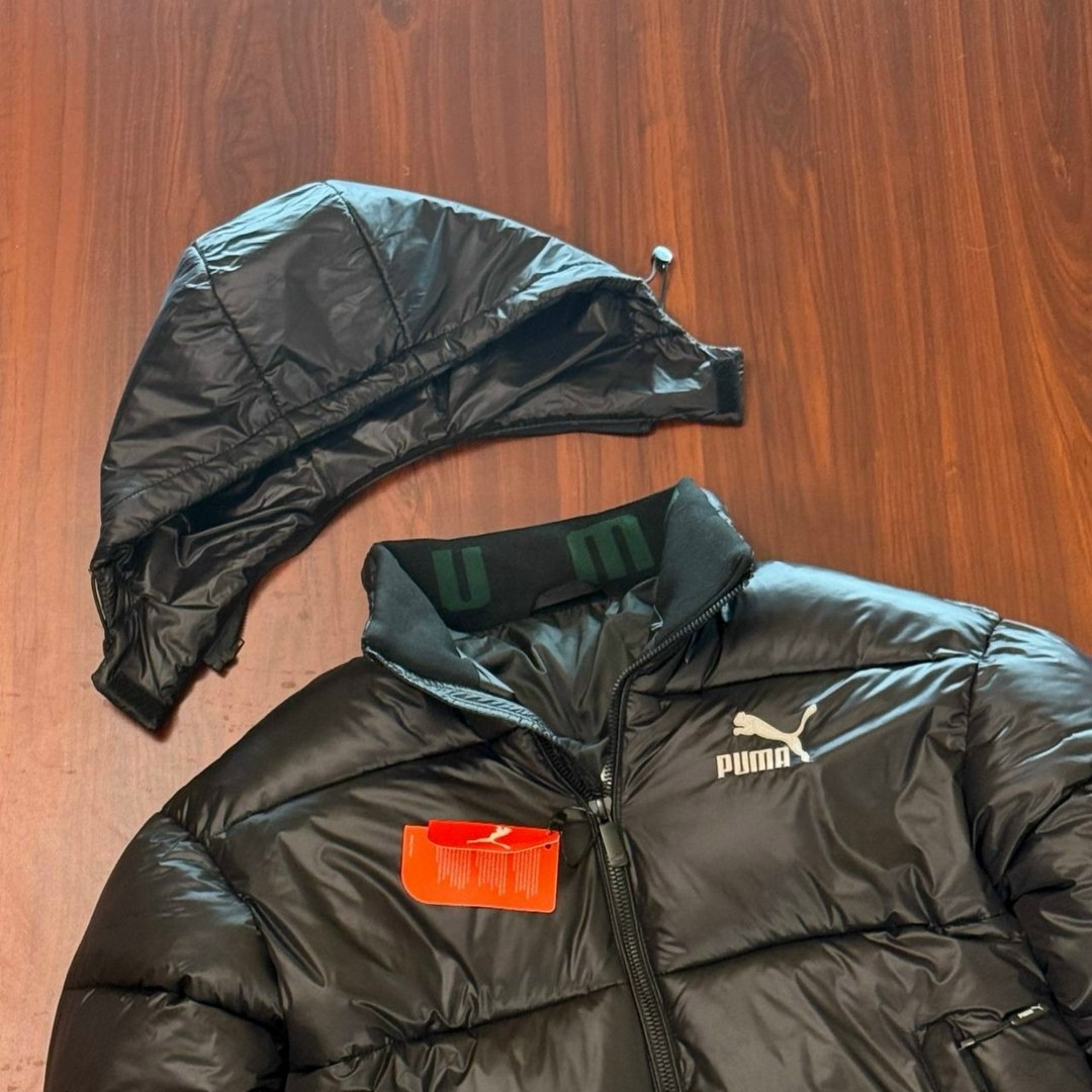 мужские пуховики puma,пуховик puma,пуховик puma ess+ down jacket,зимняя куртка puma,мужская куртка puma