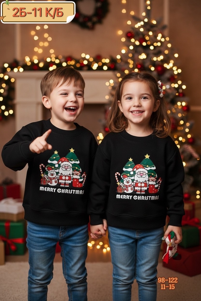 фэмили лук свитшот джемпер детский новый год,детский свитшот,новогодние кофты,новогодний свитшот,джемпер детский