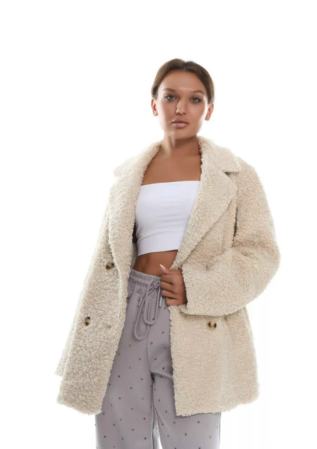 пальто барашек,шубка тедди,пальто оверсайз,пальто женские,шерстяное пальто