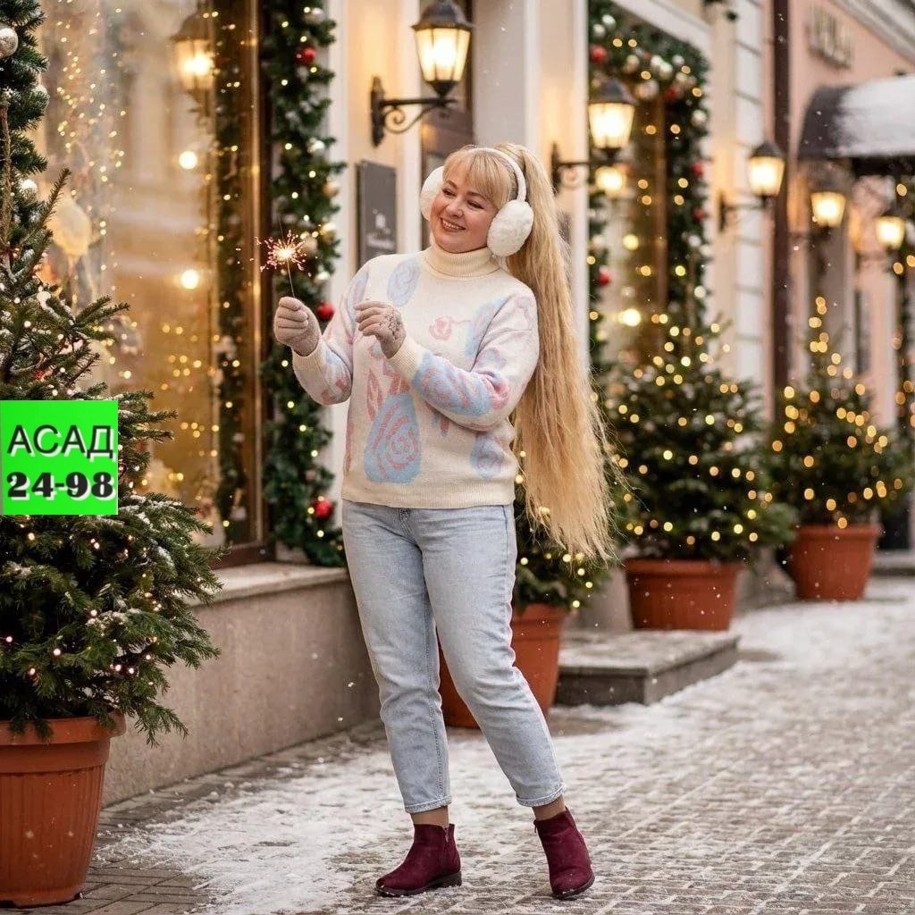 девушка,джинсы и свитер,джемпер,стильный вязаный свитер,трикотаж свитер