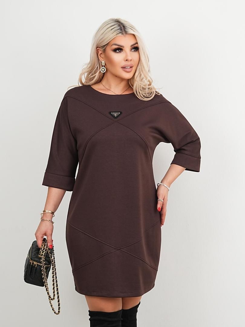 платье женская,платье,платье для полных,прямое платье,модное платье