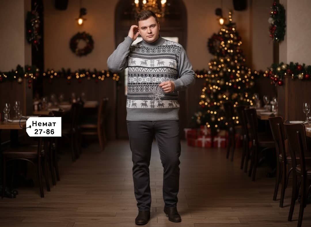 мужской свитер,свитера с оленями,свитер со снежинками,мужской джемпер свитер,новогодние свитера