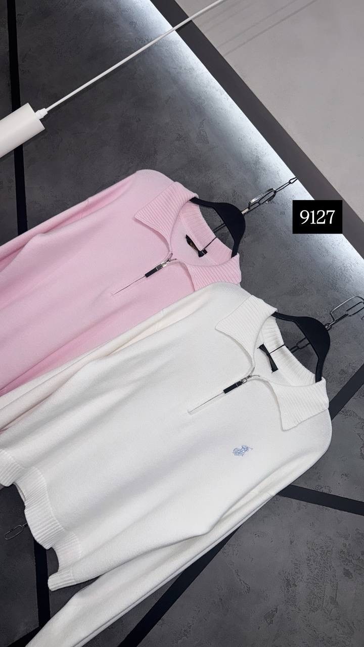 модные свитера,кофта поло,свитер поло,женская кофта,свитер с воротником