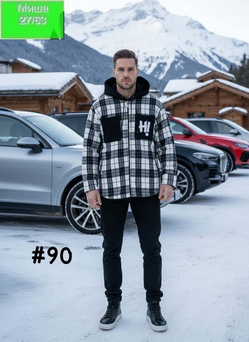 мужская рубашка в клетку,куртка рубашка,куртка рубашка в клетку,стили одежды мужские,рубашка теплая в клетку с капюшоном