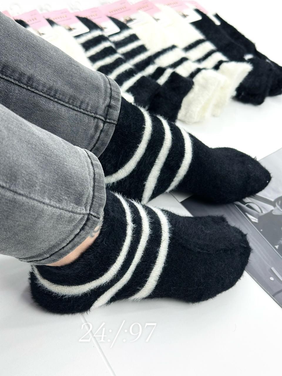 женские теплые носки,носки теплых,носки полосатые,плюшевые носки,теплые носки для дома