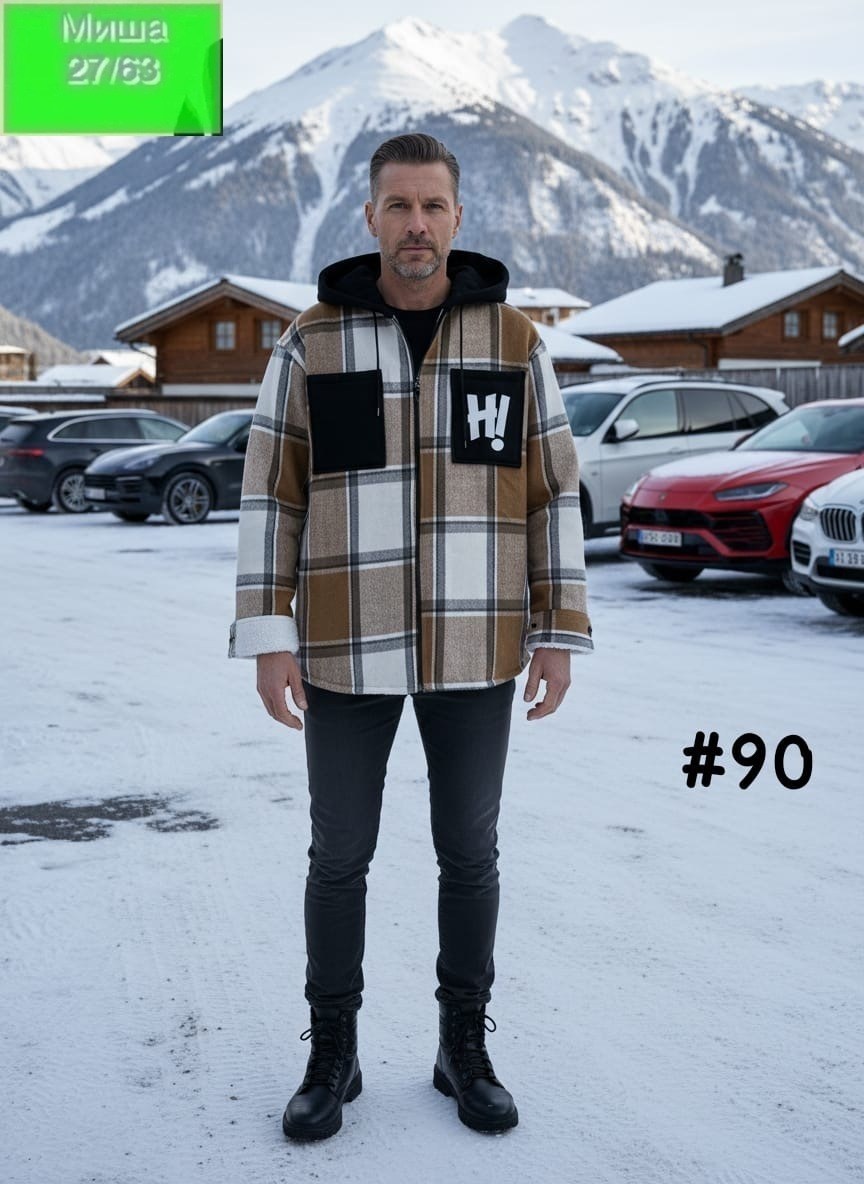 мужская рубашка в клетку,куртка рубашка,куртка рубашка в клетку,стили одежды мужские,рубашка теплая в клетку с капюшоном