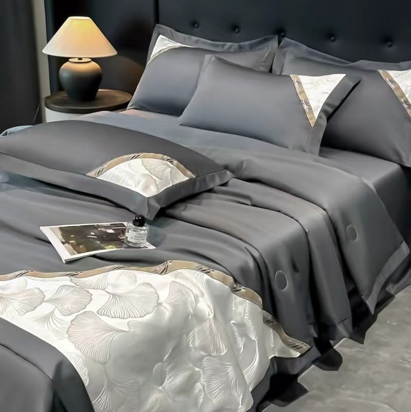 комплект постельного белья,постельное белье тенсель,постельного белья,шелковое одеяло,постельное белье из тенсель