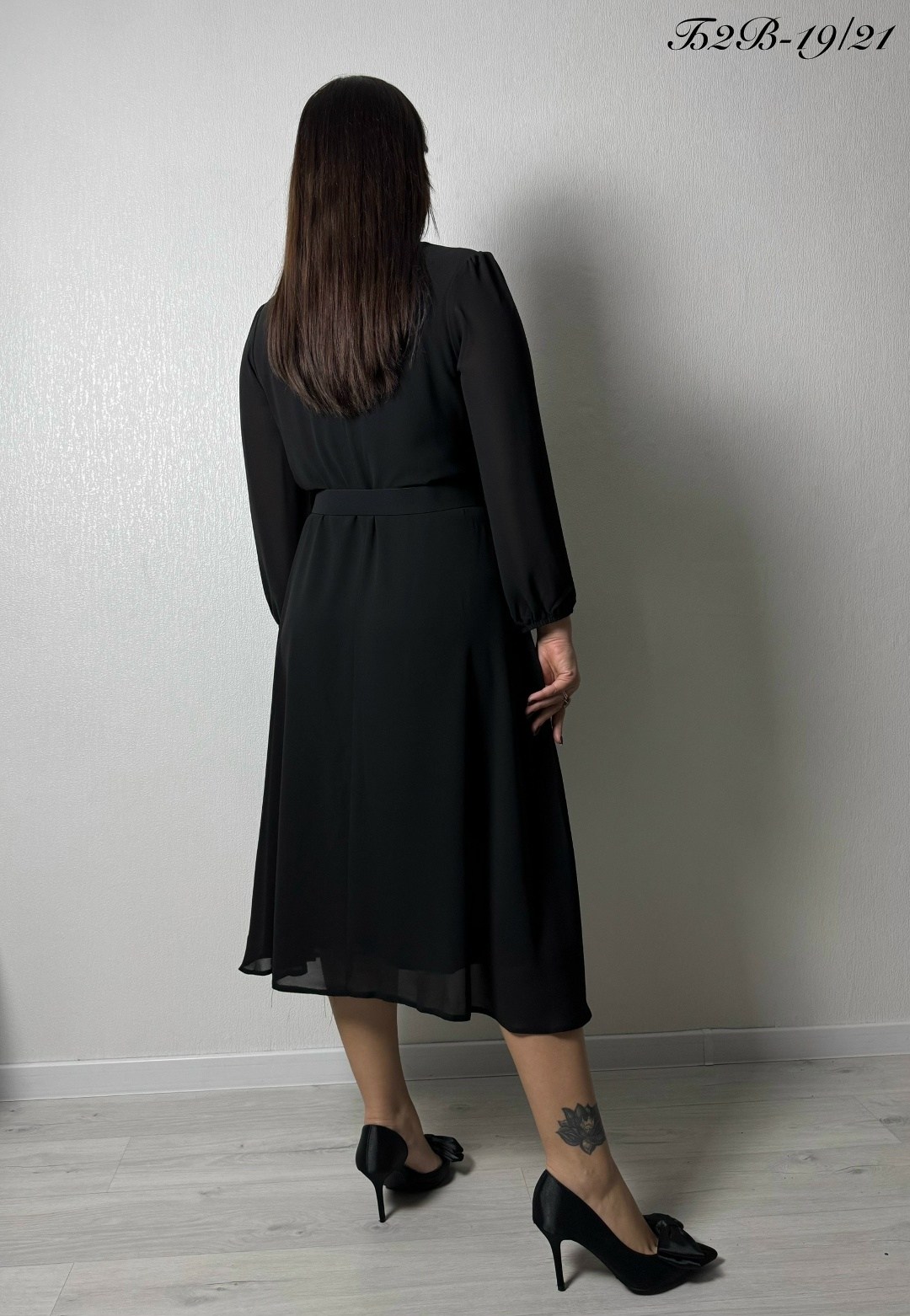 платье,нарядное платье,шифоновое платье,платье черное,платье миди