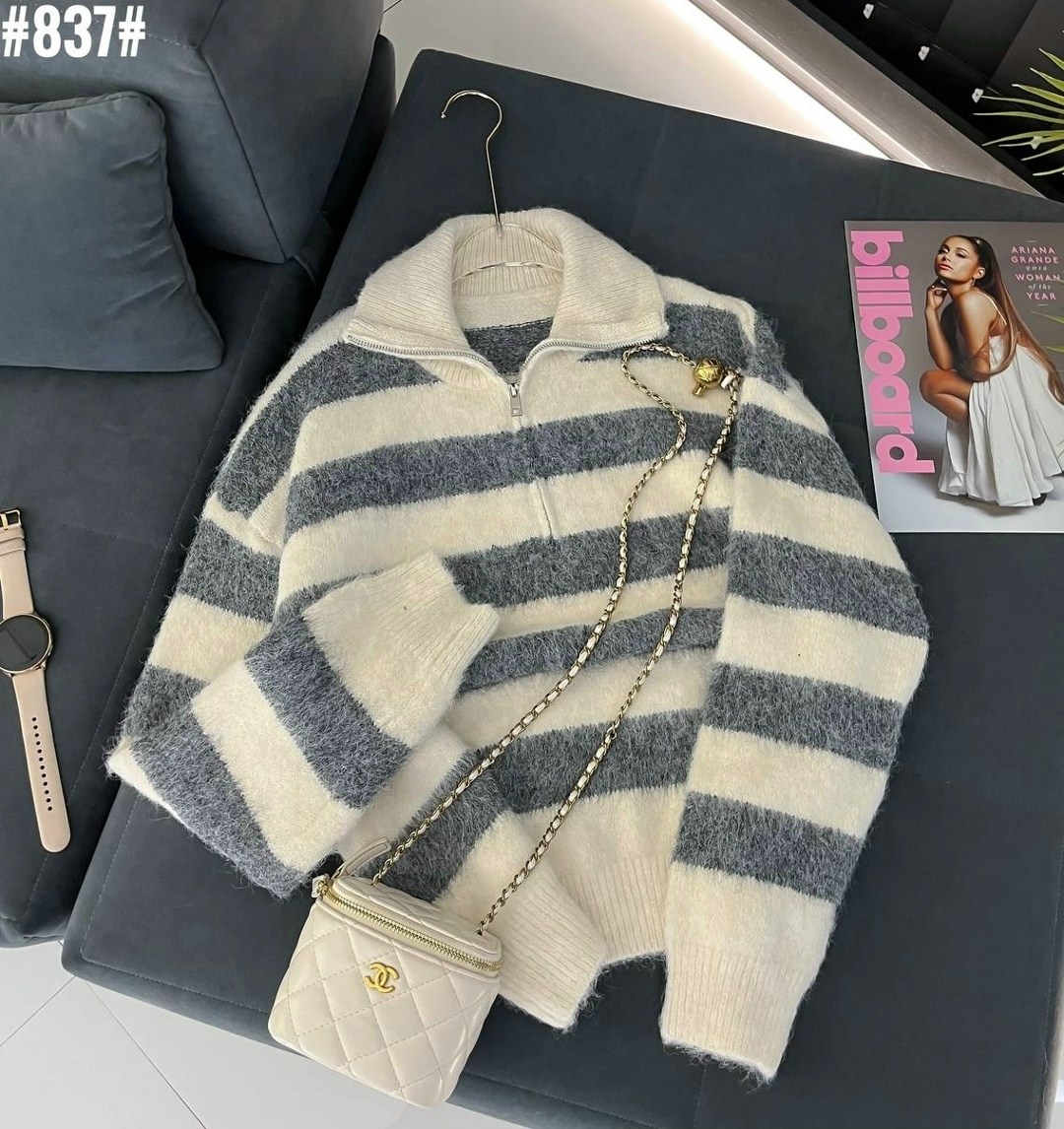 полосатый свитер,свитер в полоску,вязаный свитер в полоску,свитера женские,теплый свитер