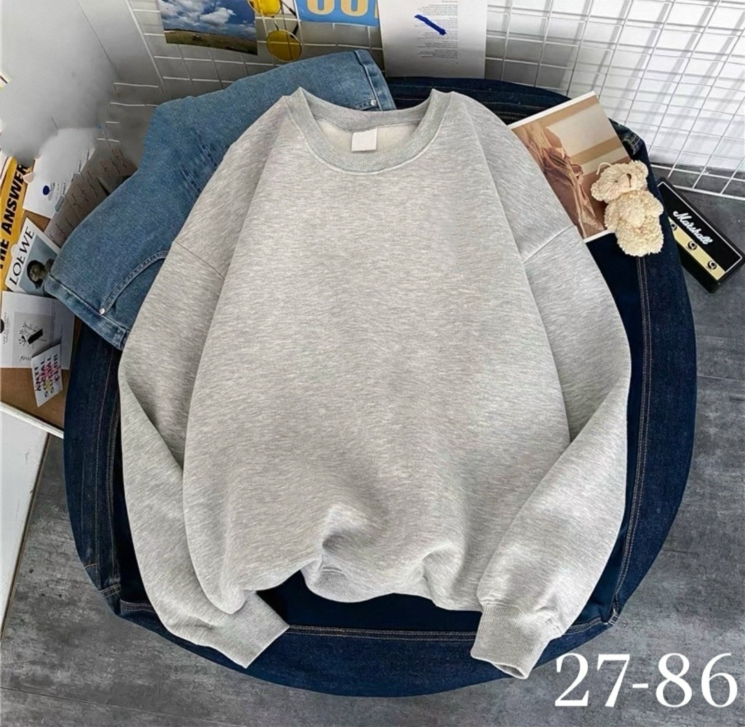 свитшот женская,повседневный свитшот,свитшот серый,теплый свитшот,оверсайз свитшот