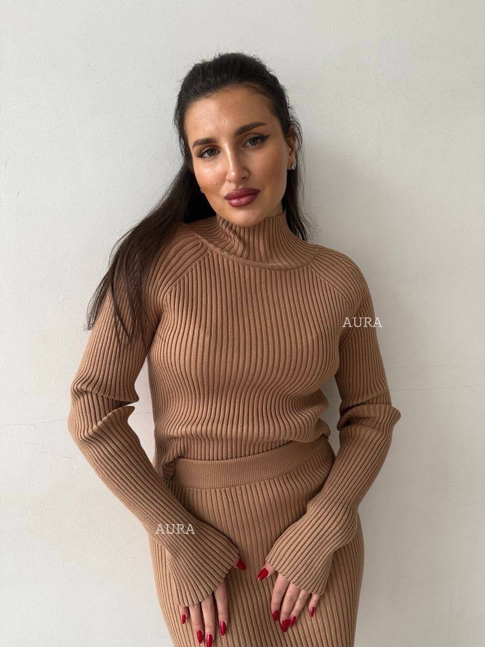 трикотажное платье лапша,платье женское офисное водолазка миди теплое лапша,теплый костюм с юбкой,теплое платье лапша,платье вязаное лапша