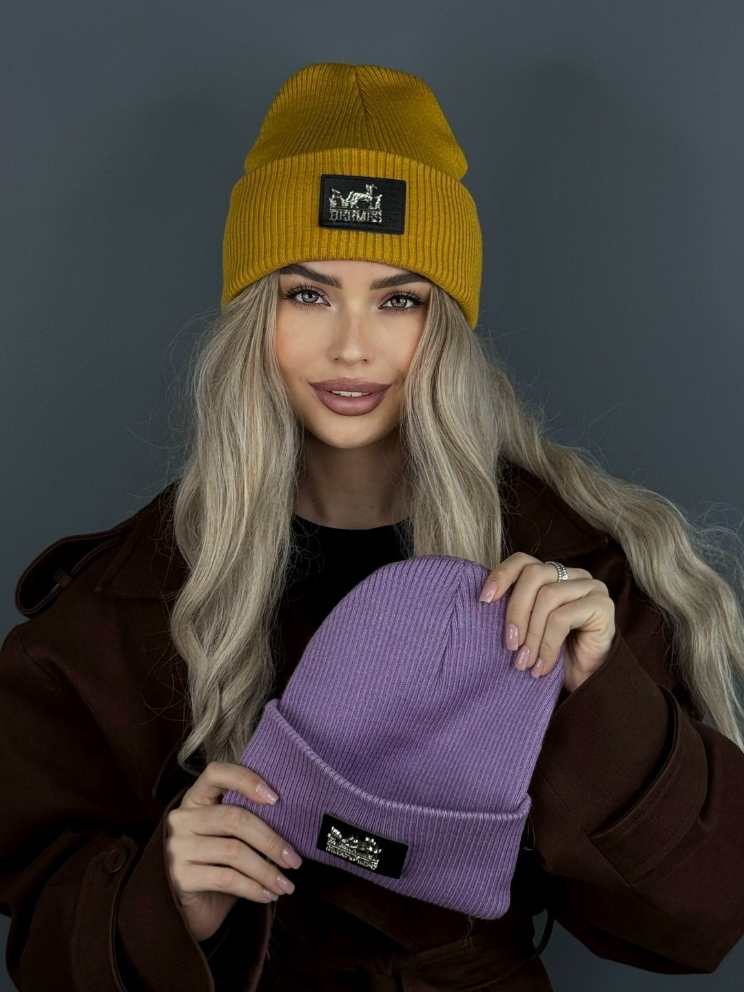 женская шапка,шапка бини,брендовые шапки,вязаная шапка,шапка зимняя модная