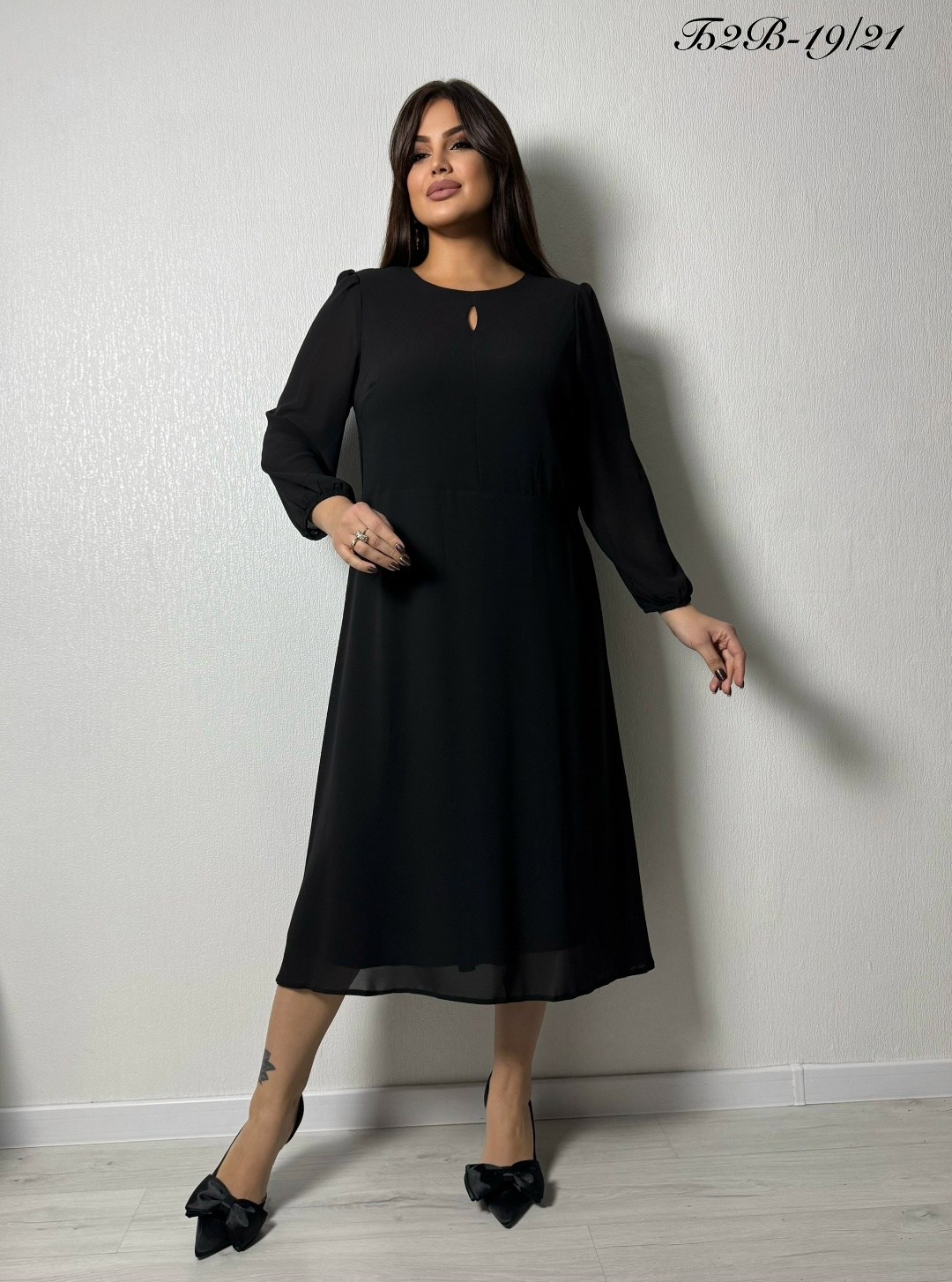 платье,нарядное платье,шифоновое платье,платье черное,платье миди